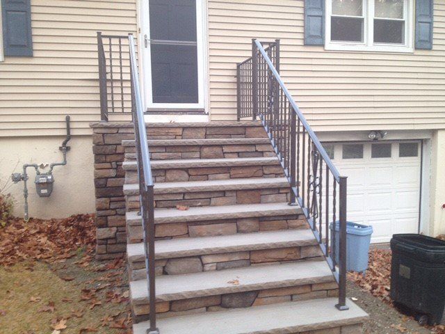 Railing outside the house