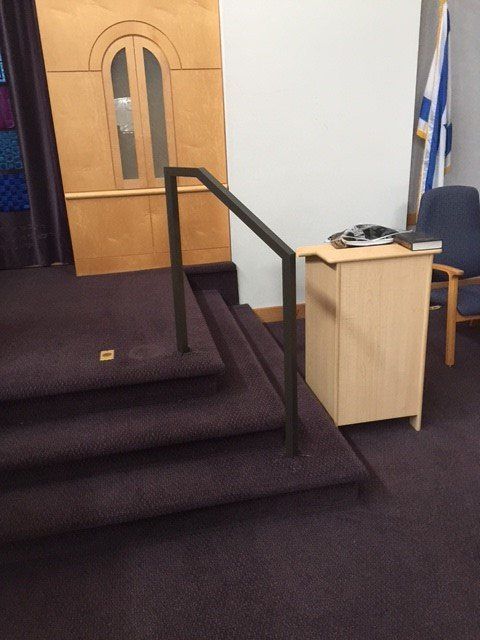 Residential Vinyl and PVC Railings for steps