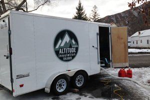 Altitude insulation truck