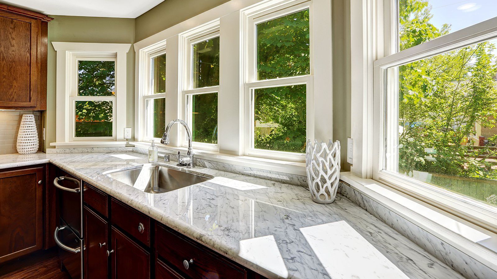 Beautiful kitchen countertops