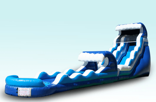 22 foot with slip-n-slide