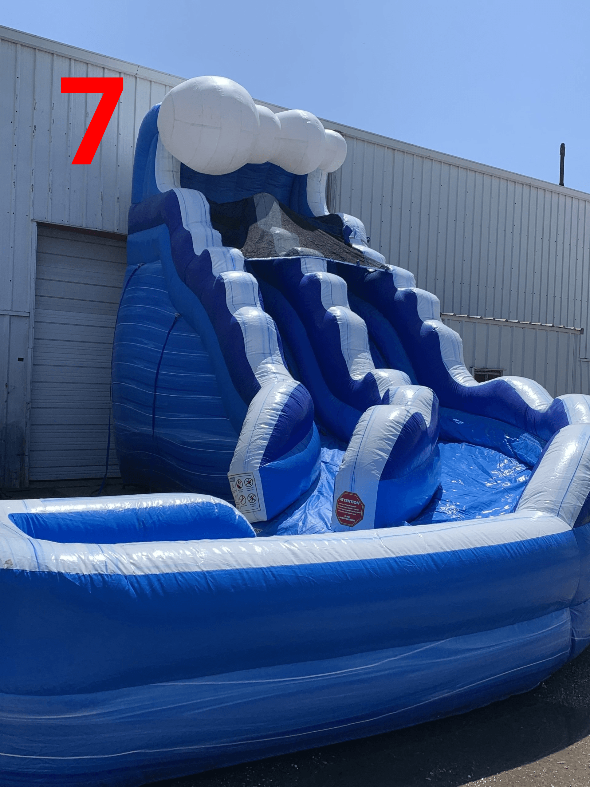 20 foot green marble