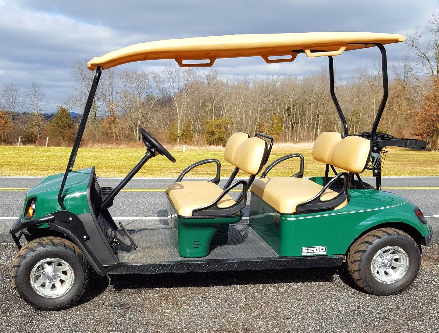 Green-double-Golf Cart