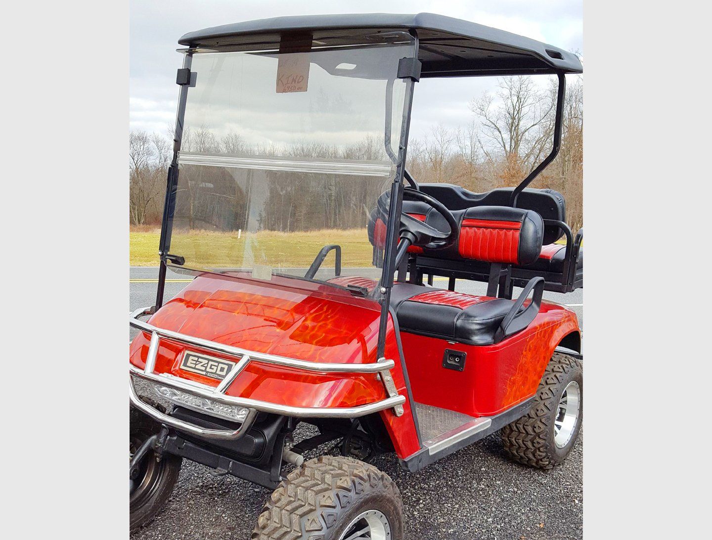 Red Golf-Cart