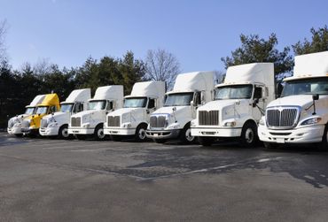 Fleet of trucks