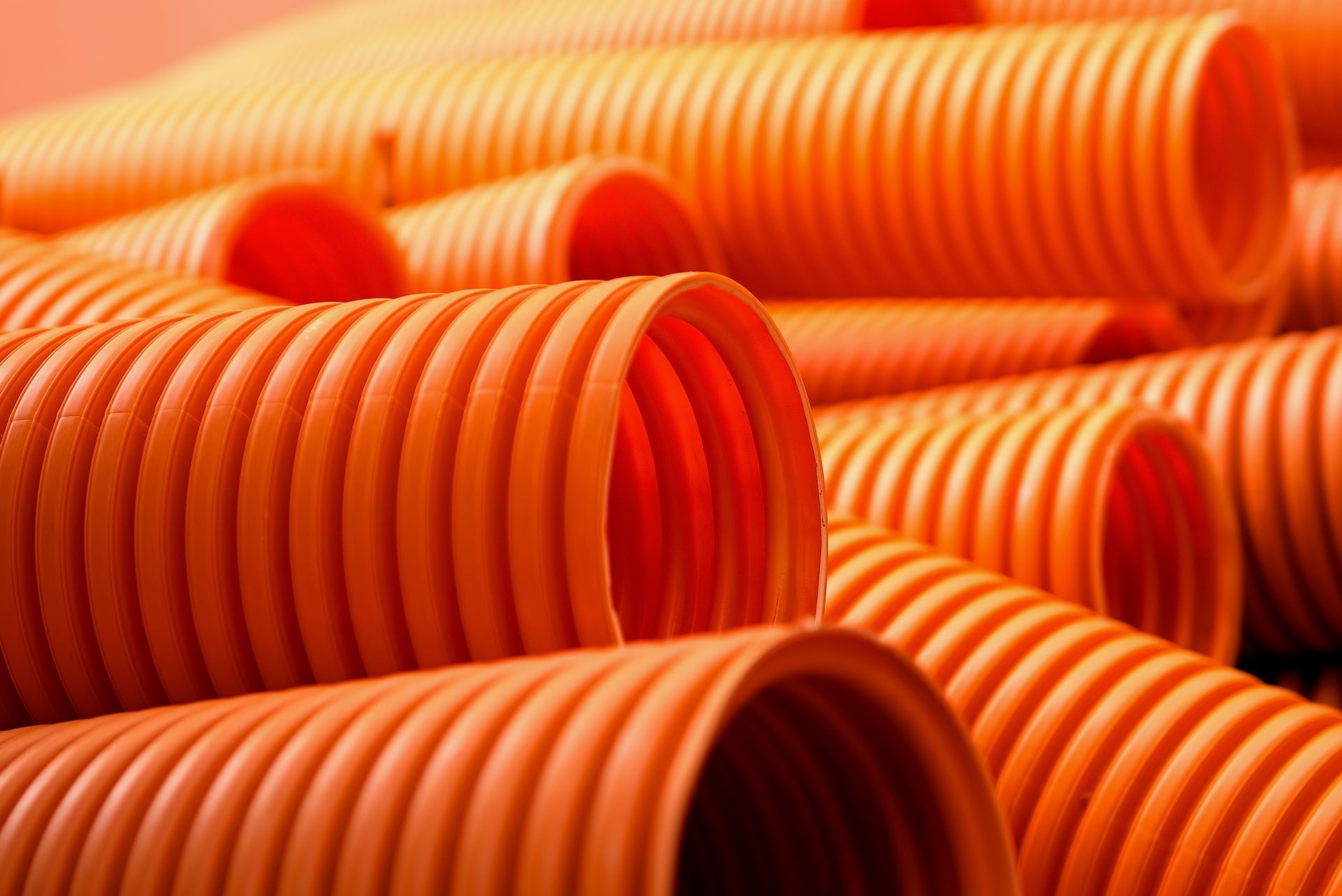 corrugated metal pipes