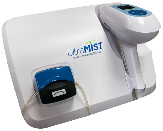 White UltraMIST device for wound care
