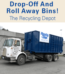 Junk - Seattle, WA - The Recycling Depot - Segregated Recycleable Materials - Drop-Off And Roll Away Bins!
