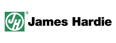 James Hardie logo: green circle with