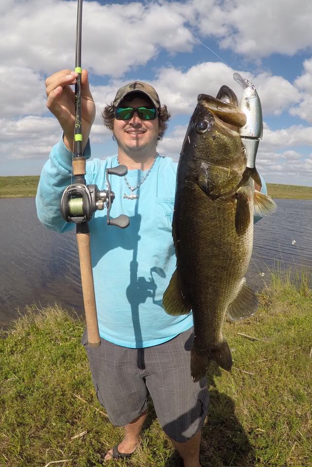 Man caught a big fish