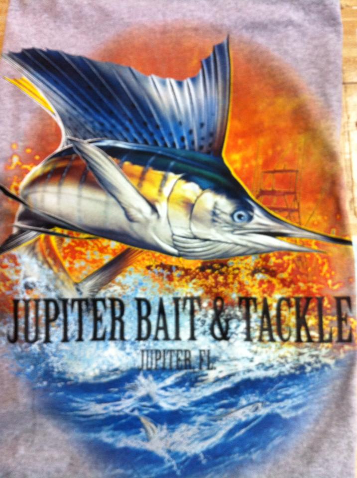 Jupiter bait & tackle shirt print