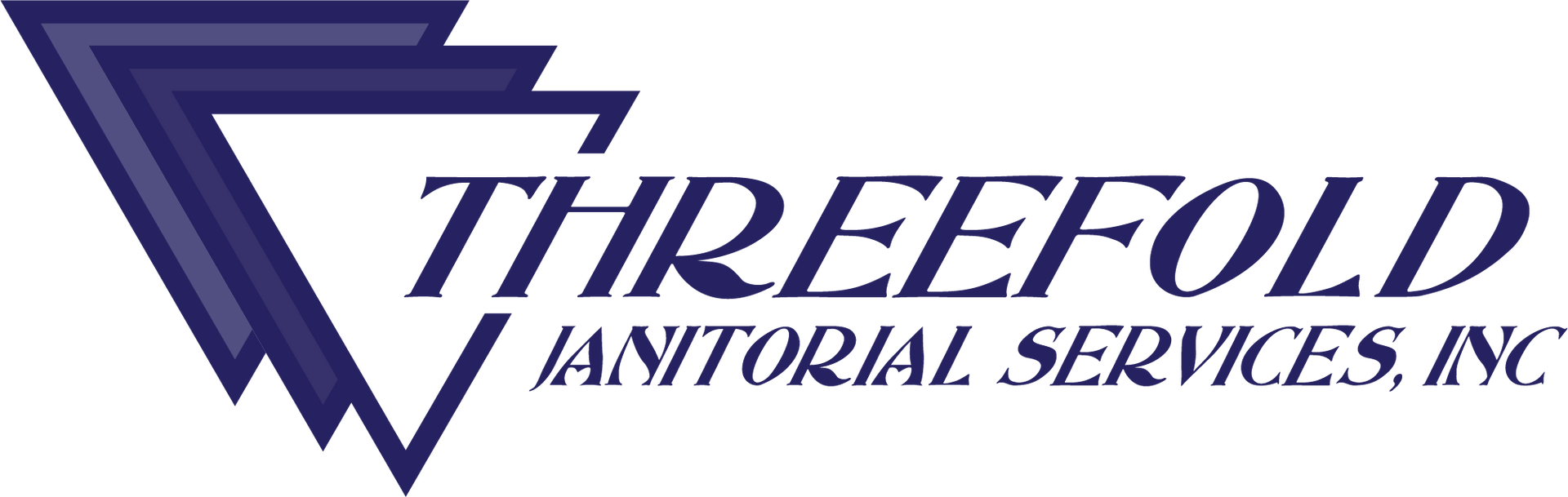 Threefold Janitorial Services Logo