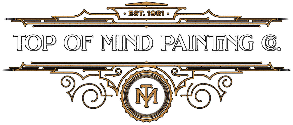 Top of Mind Painting Company Logo