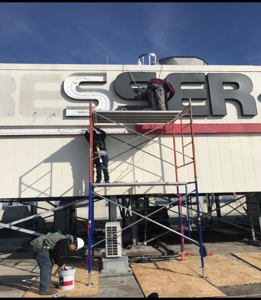 signage removal