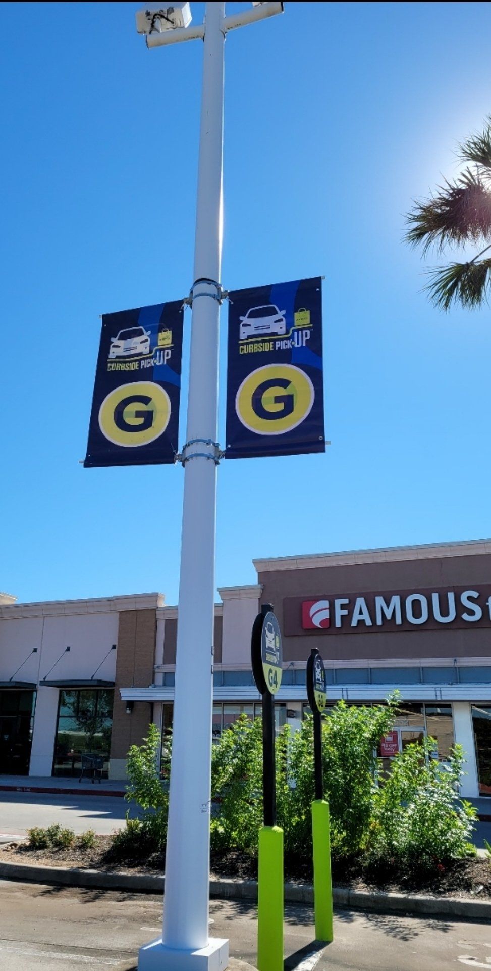 sign installation after