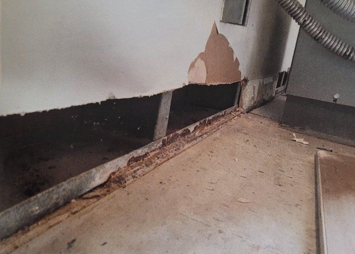 sheetrock repair before