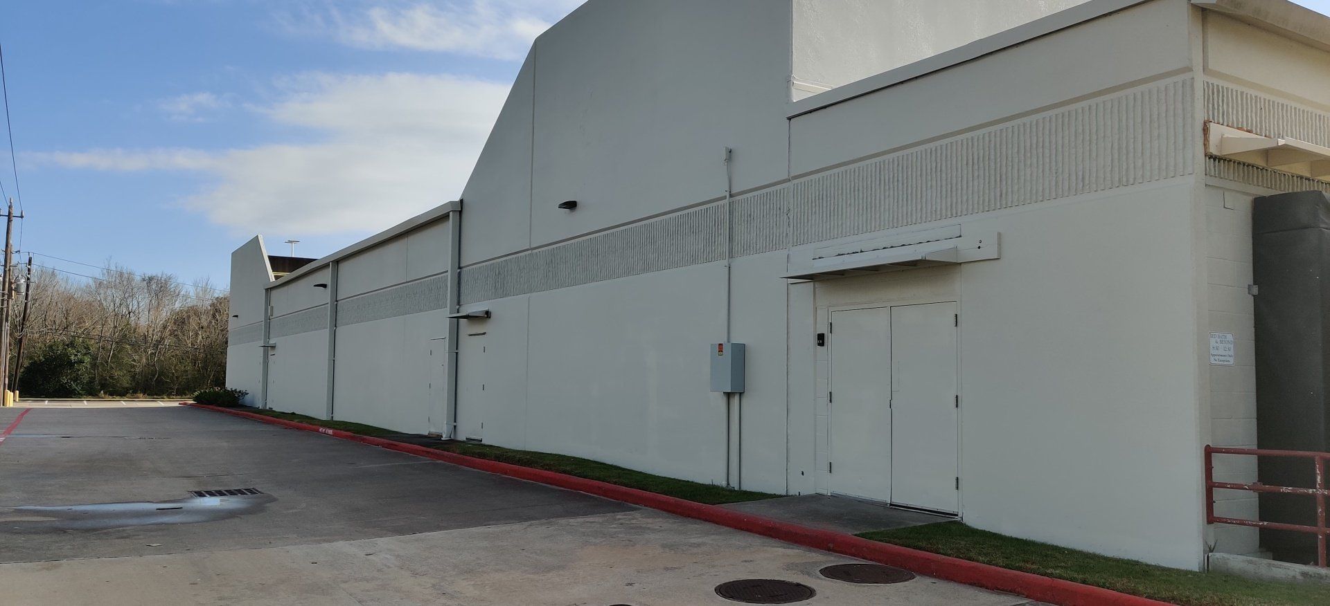 pressure washing and painting after