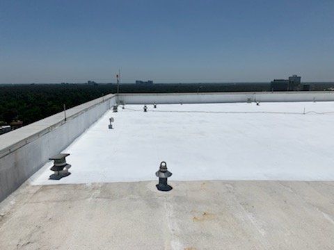 roof coating after