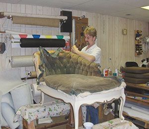 Wesolek's Custom Upholstery - Restoring