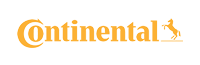 The continental logo is orange and white on a white background.