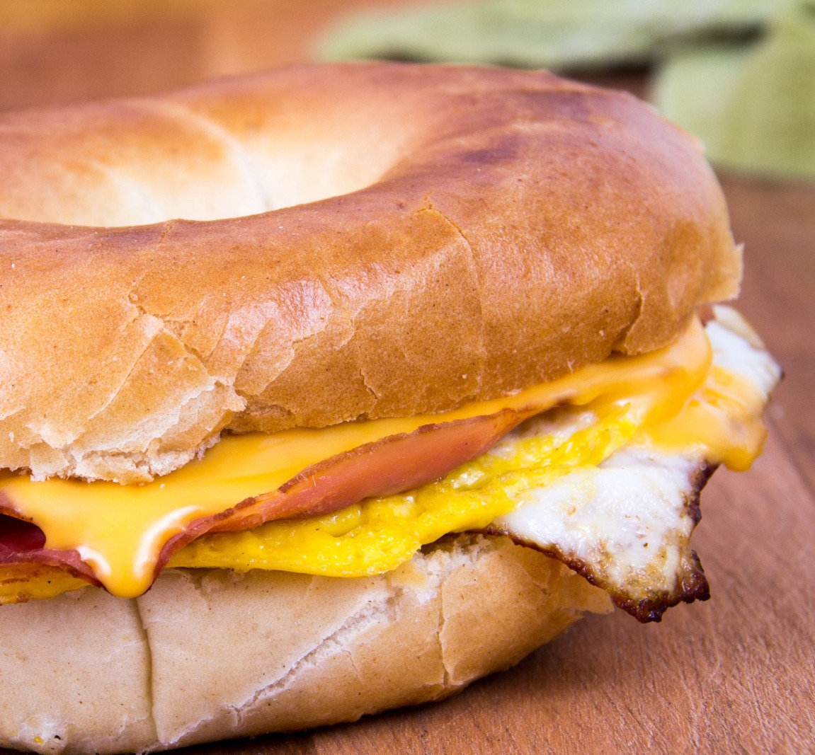 Egg and cheese sandwich
