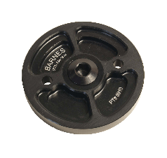 Barnes Oil Filter Adapter SBC 90 Degree w/#10 Inlet