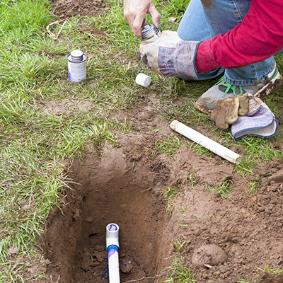 Irrigation installation