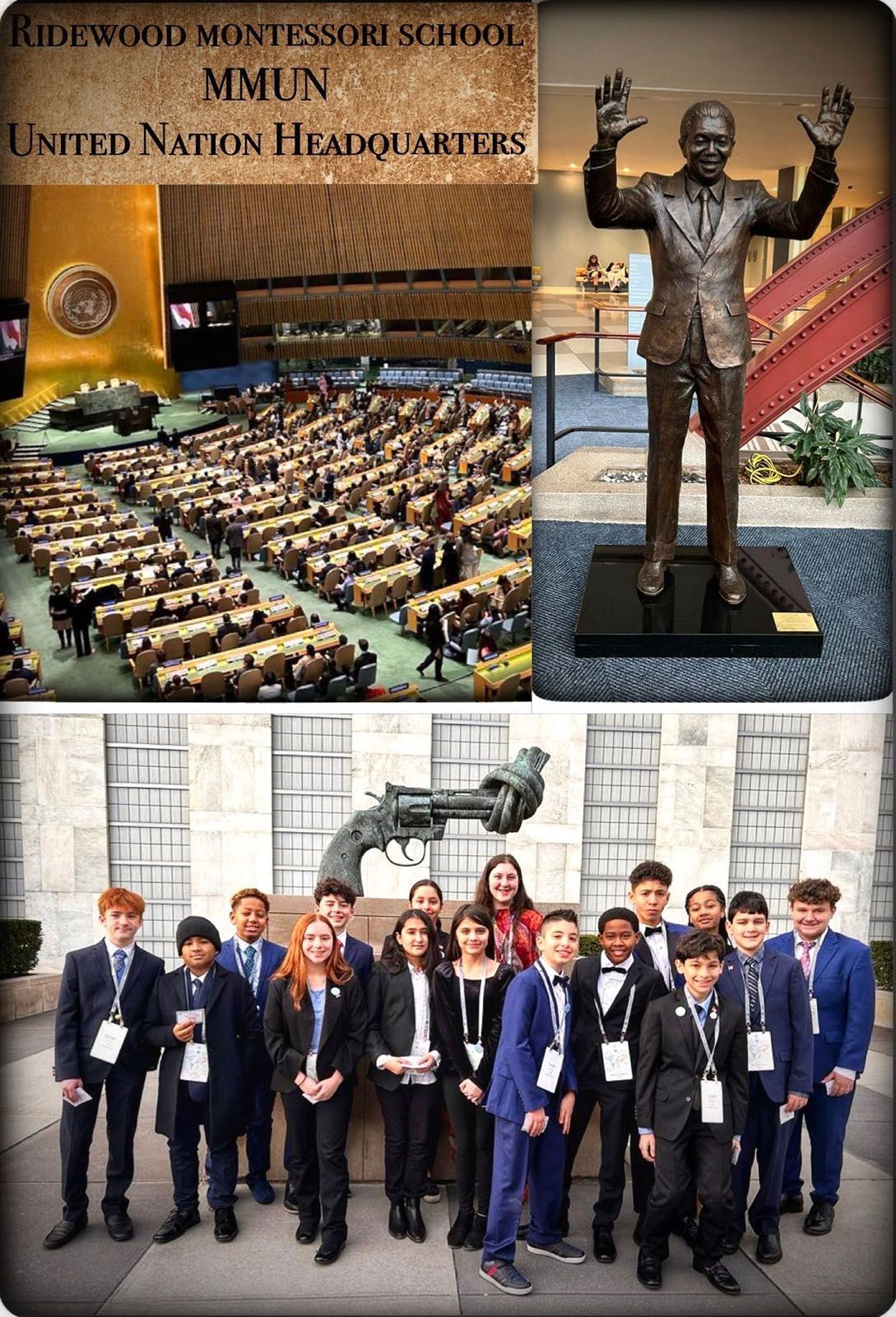 Students on a field trip