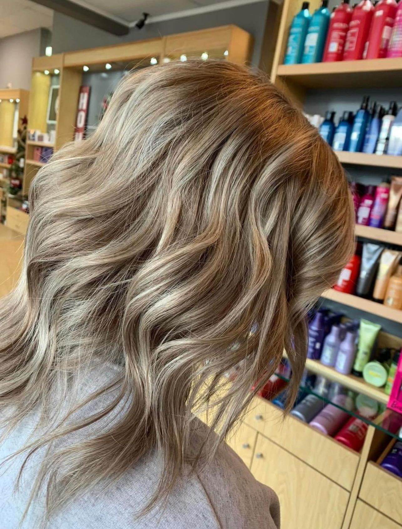 Women's hair styling