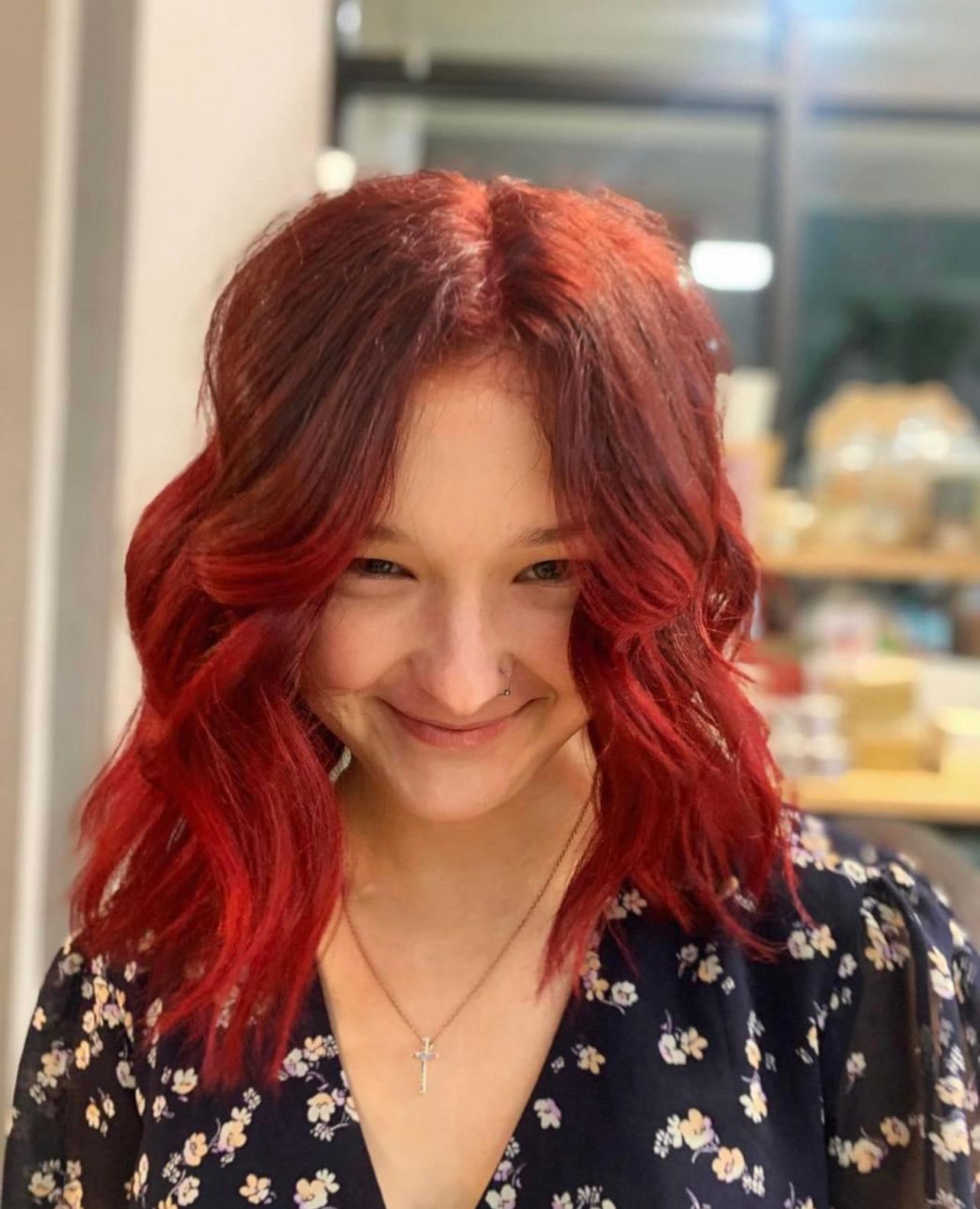 Red hair color style