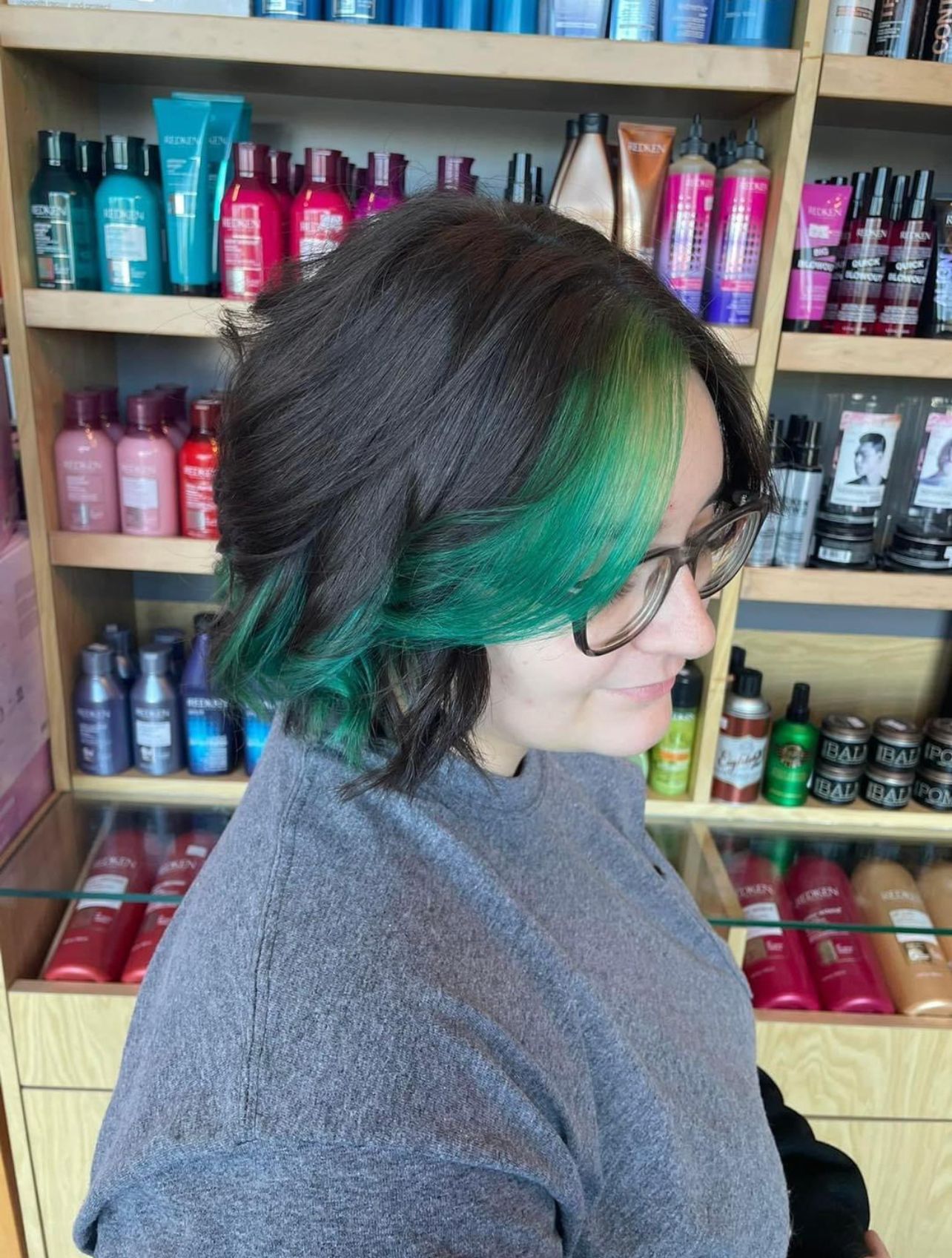 Green highlights