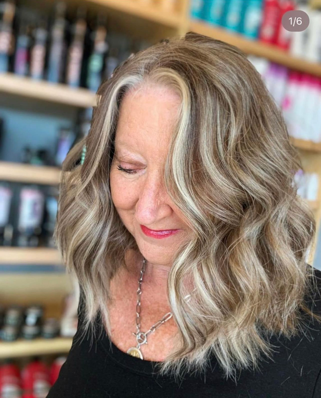 Older woman hair style services