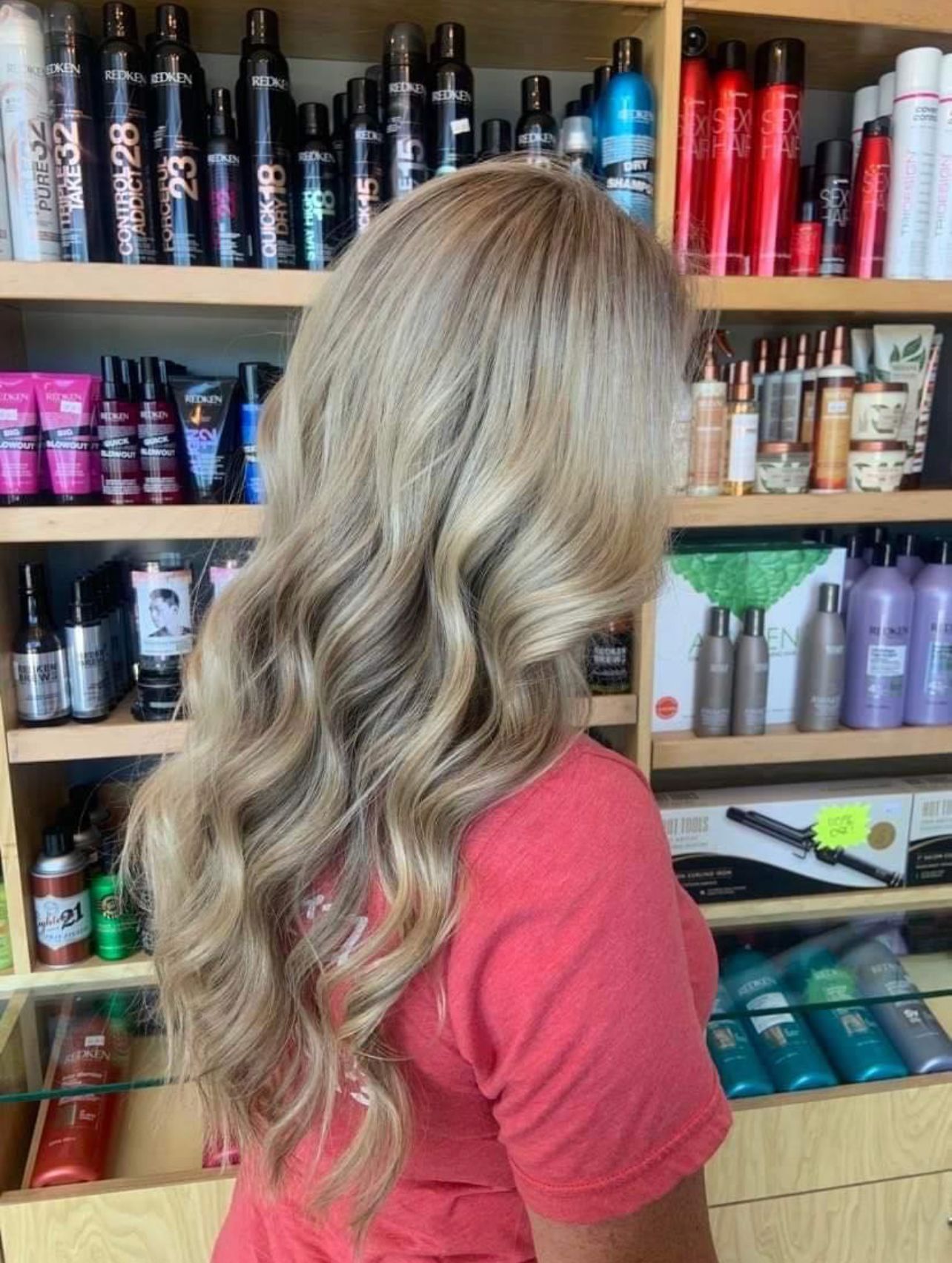 Big curls hairstyles