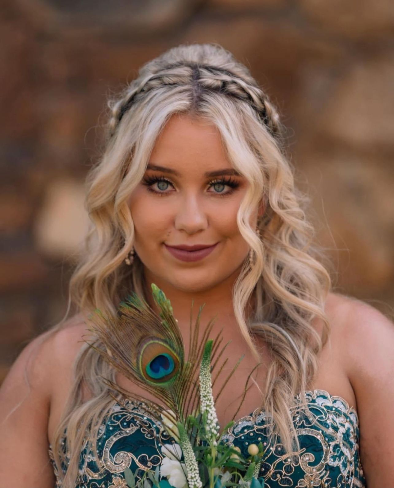 Upscale event hairstyle