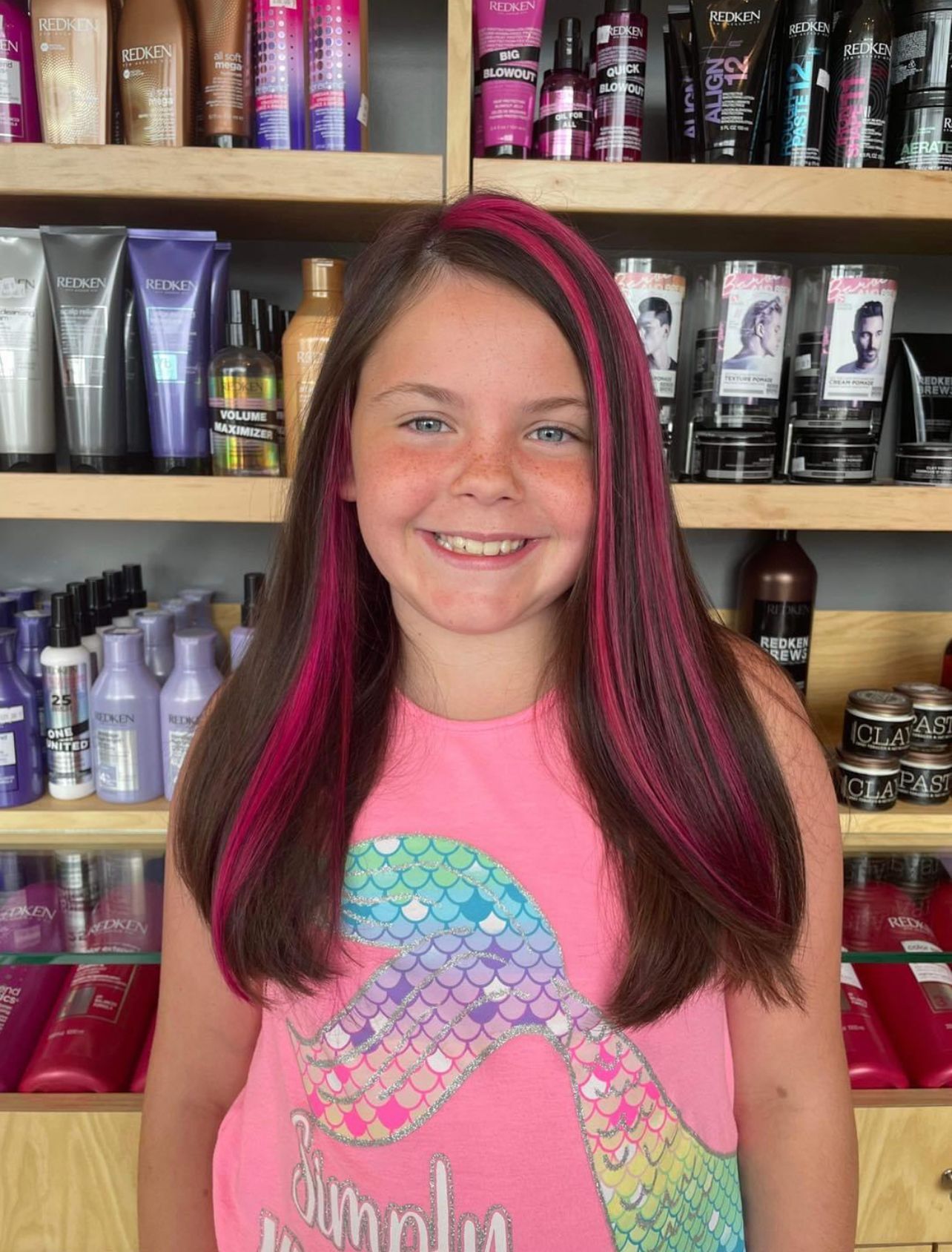 Teen accent highlights