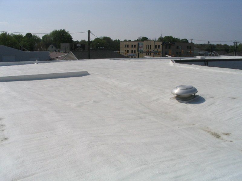 Foam roofing