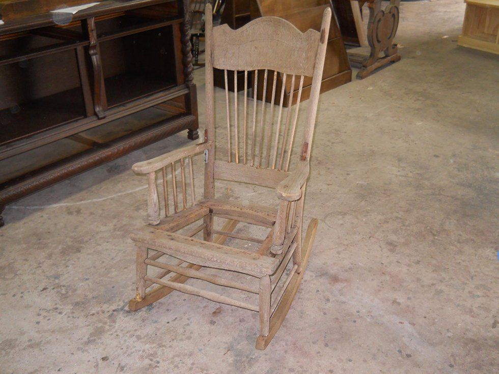 Rocking chair before
