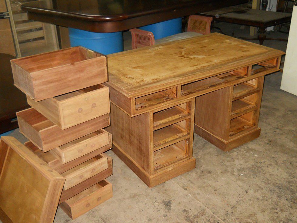 Leather Top - before