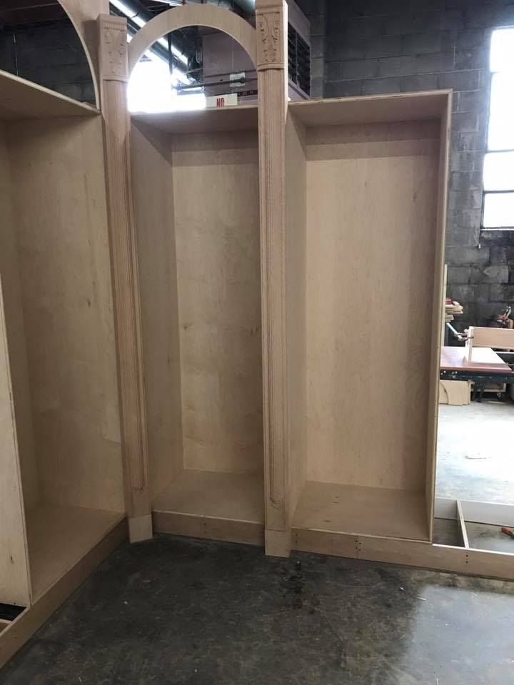 Custom Shelving and Trim Work