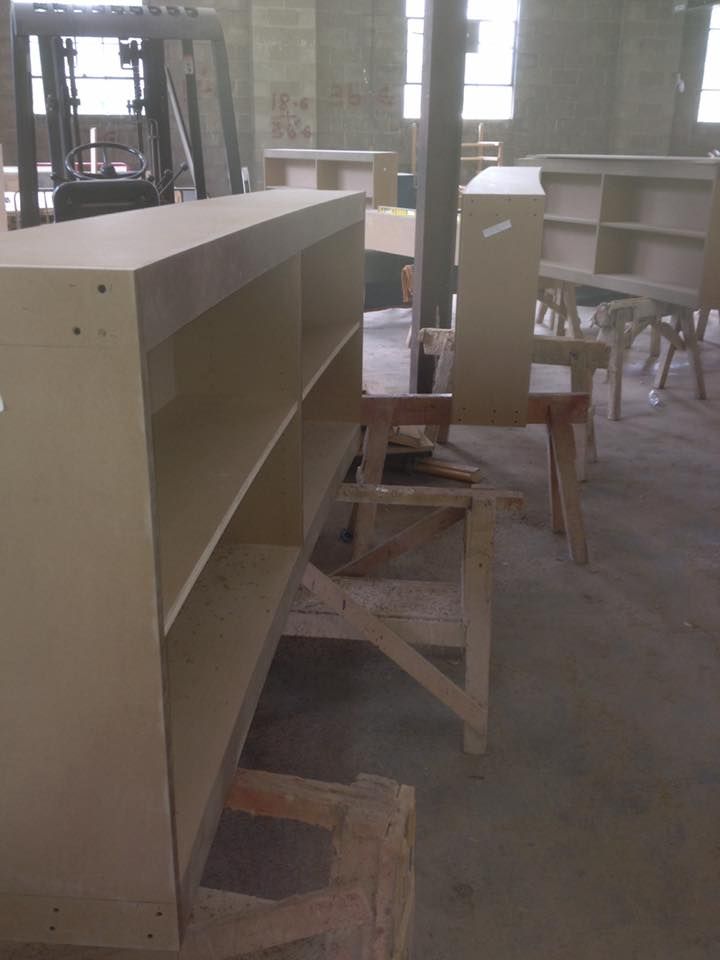 Custom Shelving and Trim Work