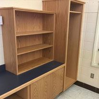 Custom Shelving and Trim Work