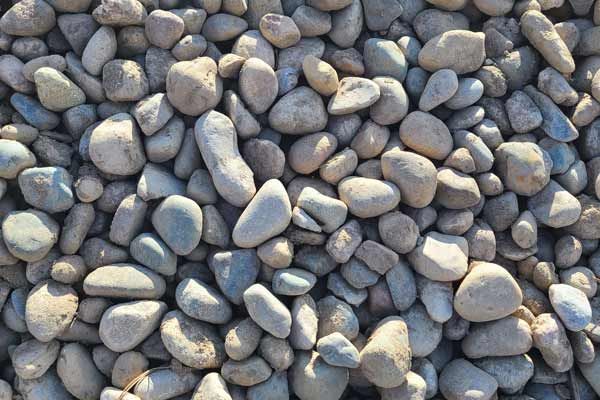 A pile of rocks sitting on top of each other.