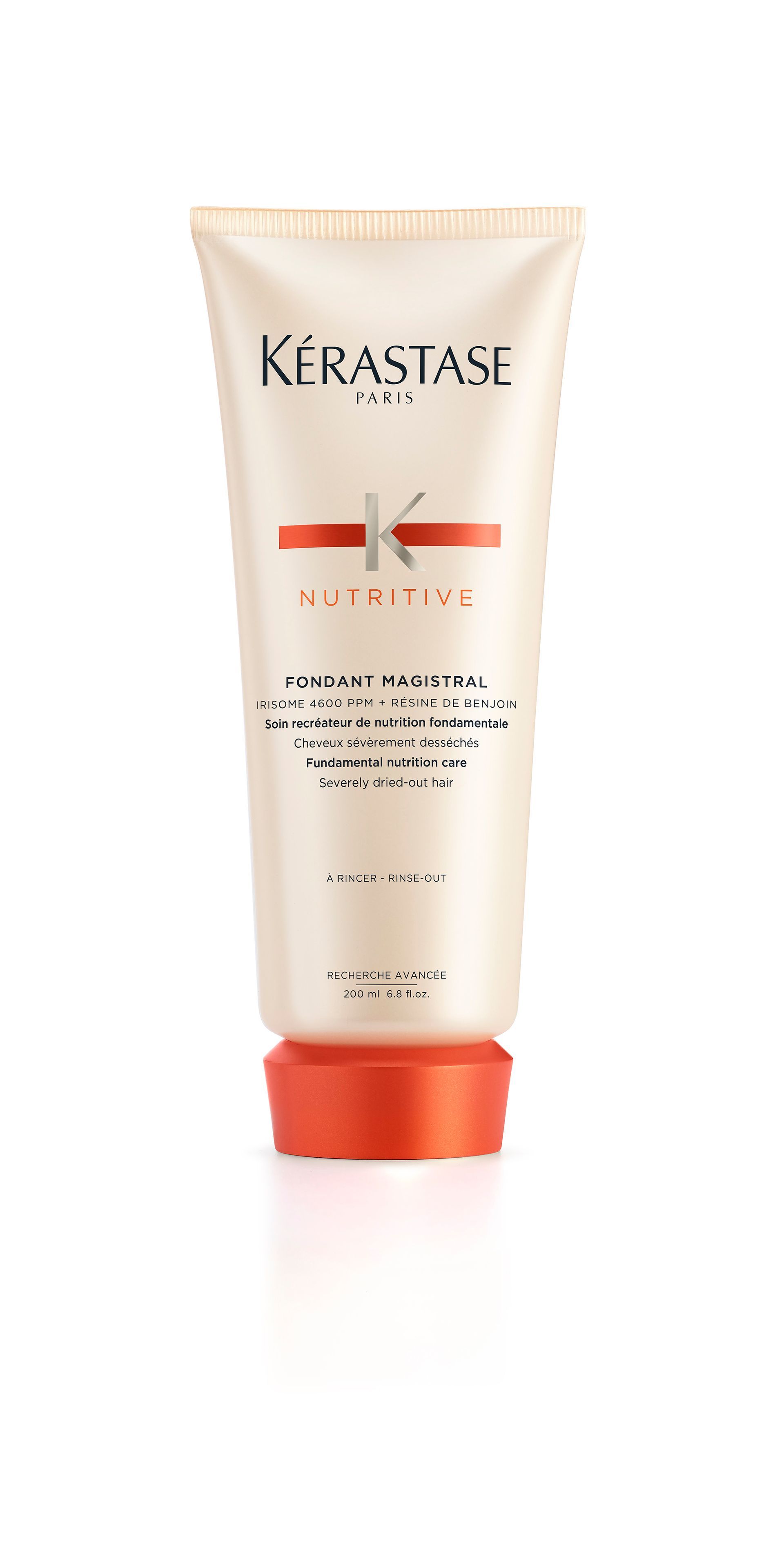 A bottle of Kérastase on a white background