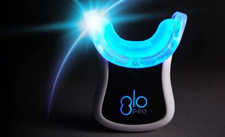 Blue light teeth whitening device.