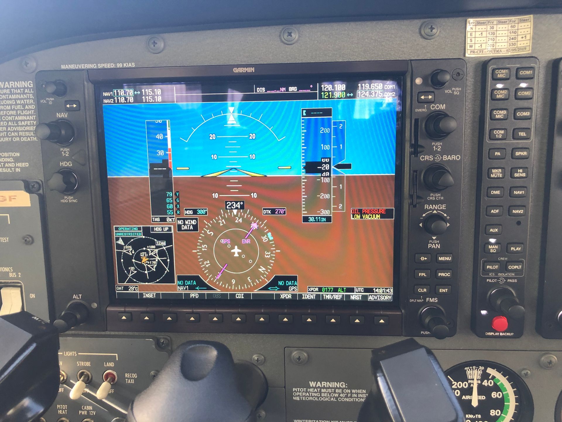 Cessna 172S Skyhawk SP II Controller