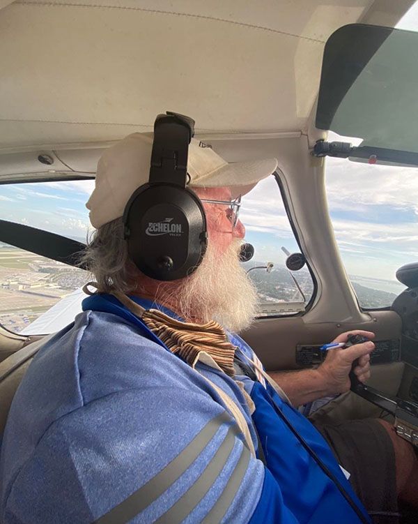 Training in the flight school