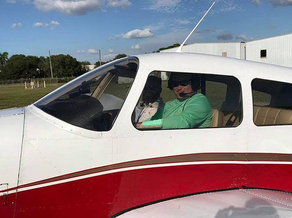 Training in the flight school