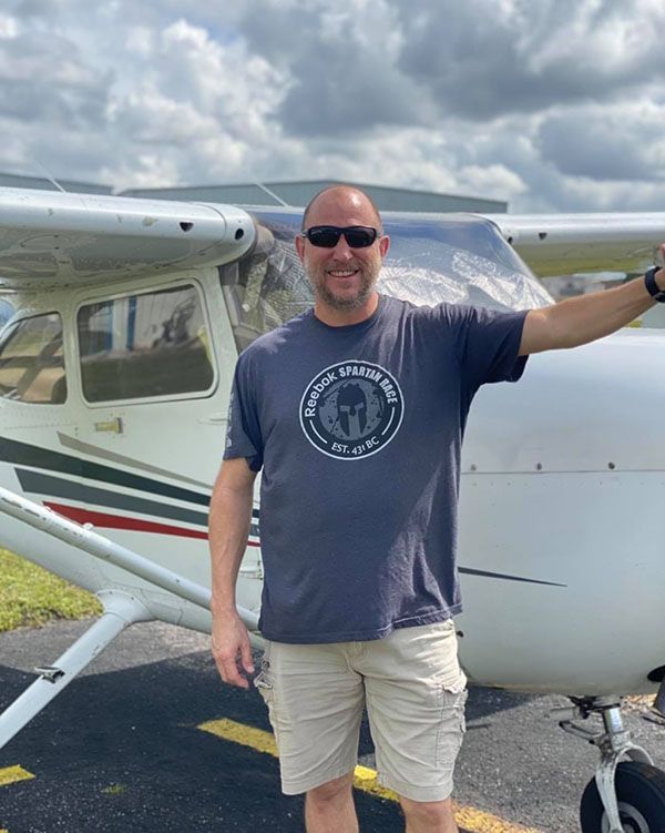 Training in the flight school