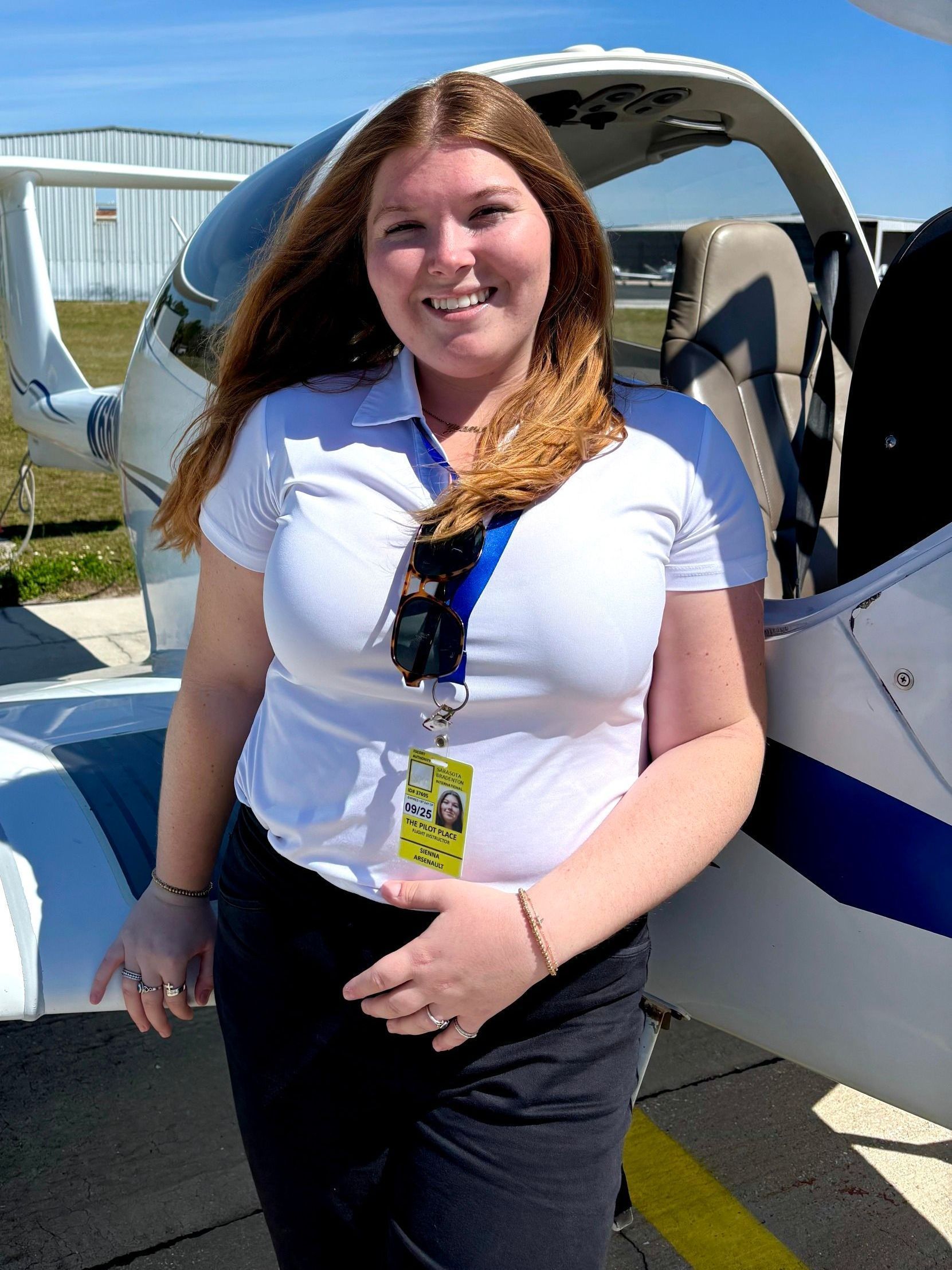 Sienna Arsenault Assistant Chief Pilot CFI/CFII/MEI