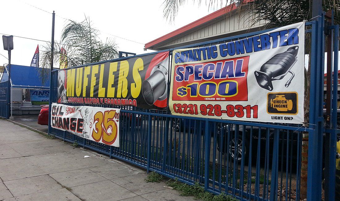 Get custom mufflers and exhaust systems for cars, trucks, SUVs, and RVs